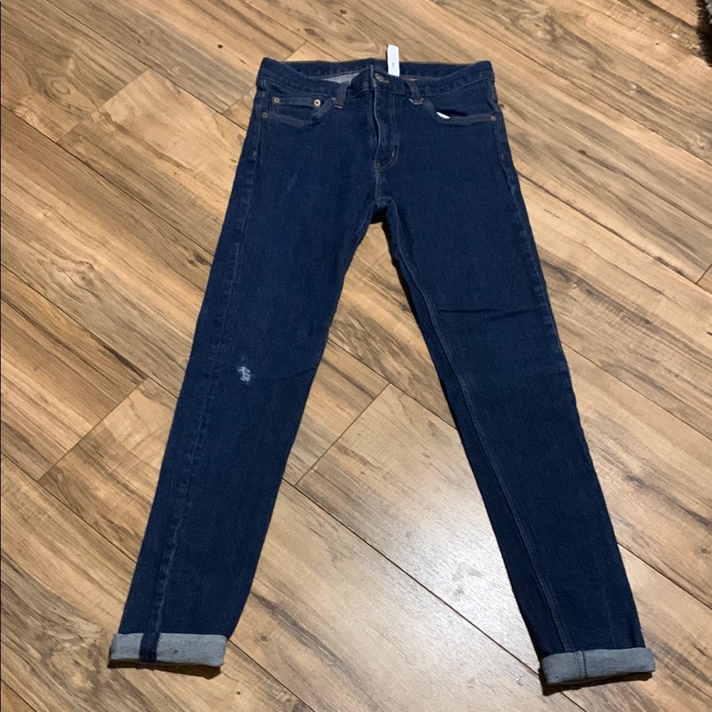 Weekday Dark Blue Skinny Jeans